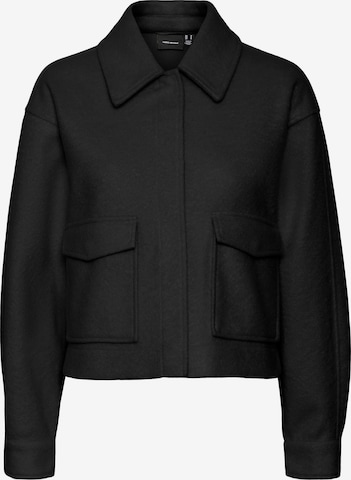 Veste mi-saison 'Megan' VERO MODA en noir : devant