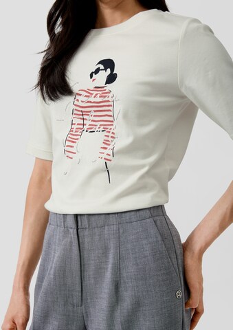 s.Oliver Red Label Plus Shirt in White