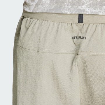 ADIDAS PERFORMANCE Regular Workout Pants in Beige