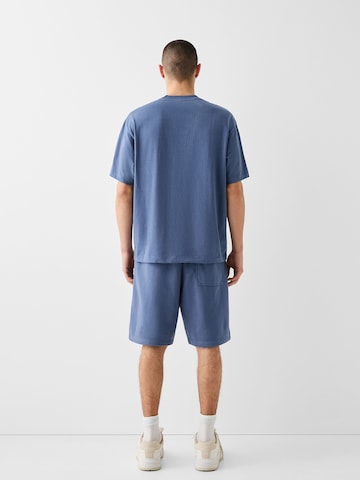 Bershka Jogginganzug in Blau