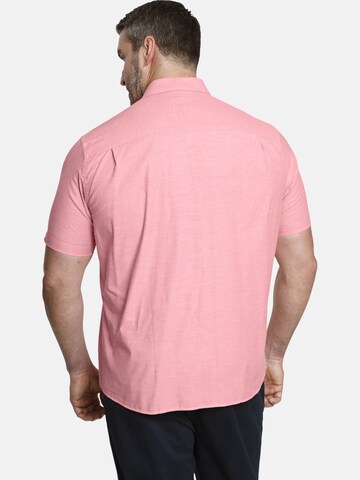 Charles Colby Regular Fit Hemd 'Yven' in Pink
