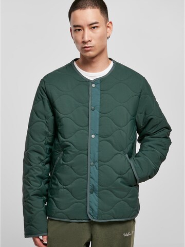 Veste mi-saison Urban Classics en vert : devant