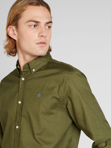 SCOTCH & SODA Regular fit Button Up Shirt in Green