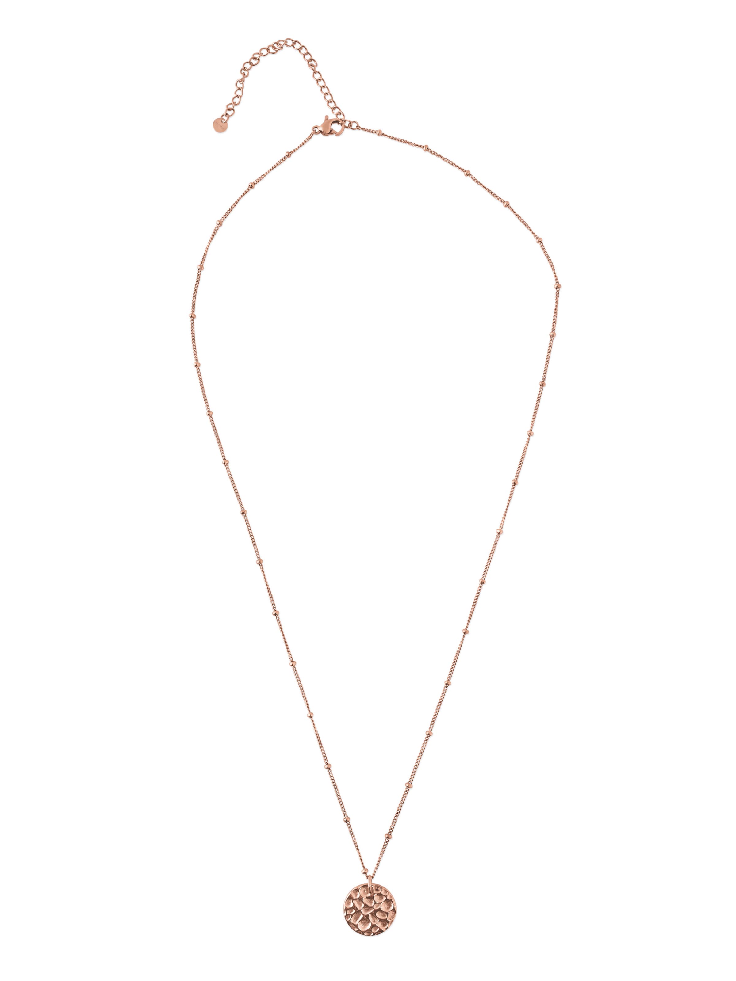 Akitsune Necklace 'Luminous' in Gold: front