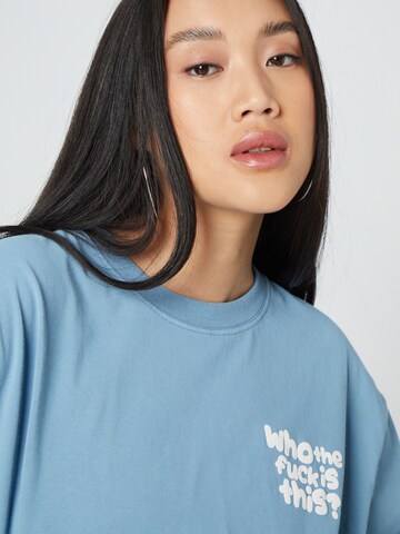 ABOUT YOU x Dardan Oversized Shirt 'Nick' in Blau