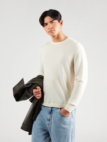 Calvin Klein Regular Pullover in Beige: Vorderseite