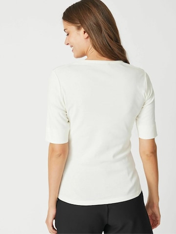 T-shirt 'Granny' co'couture en blanc