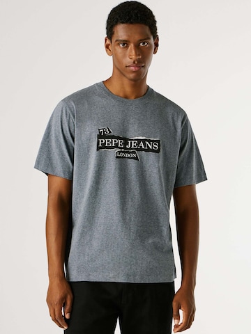 T-Shirt 'GRIFFIN' Pepe Jeans en gris : devant