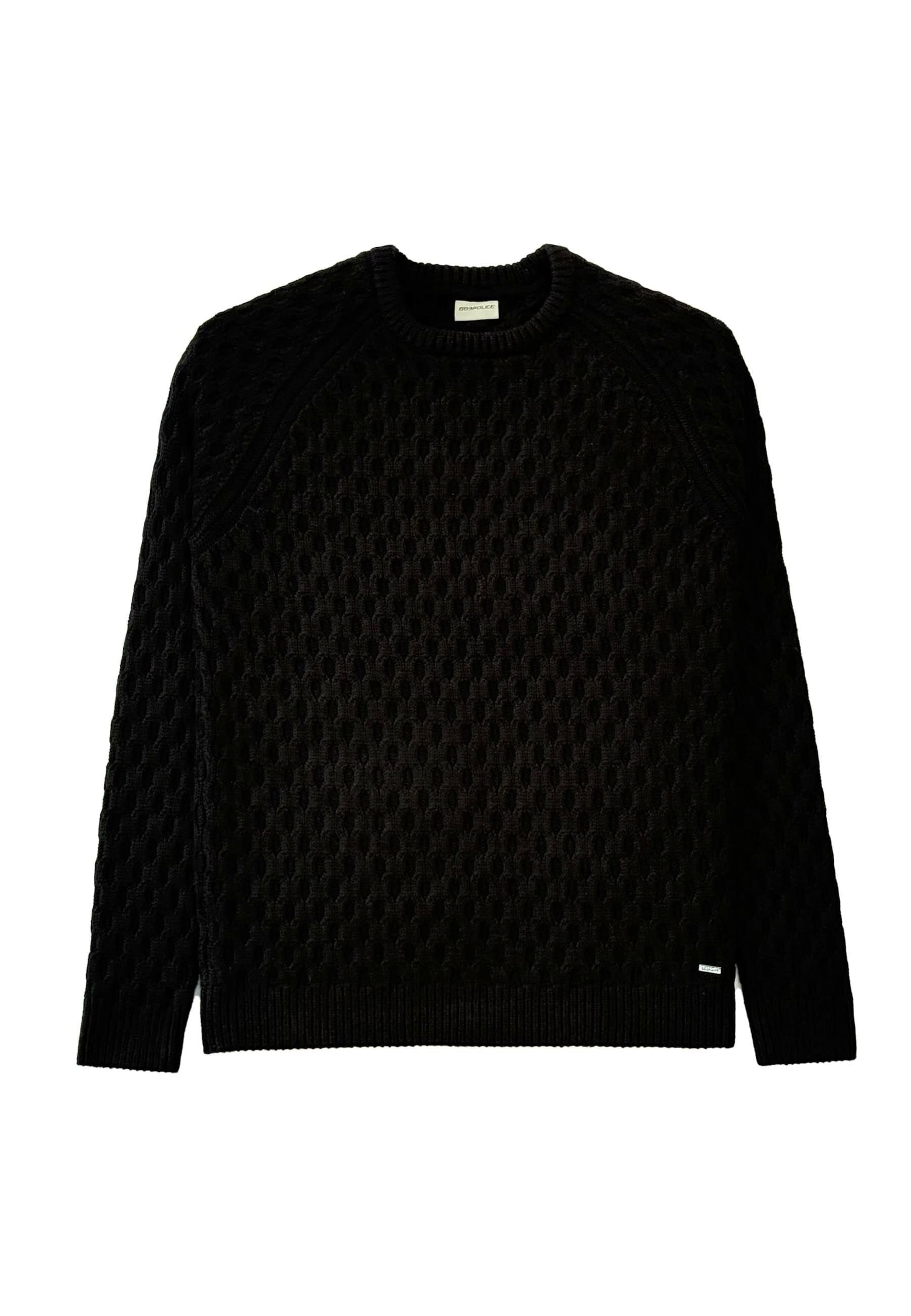 883Police Trui 'Woodson' in Zwart: voorkant