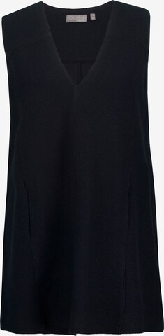 Ulla Popken Knitted dress in Black: front