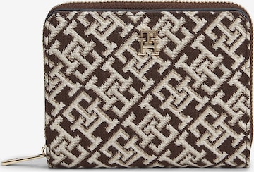 TOMMY HILFIGER Wallet in Brown: front
