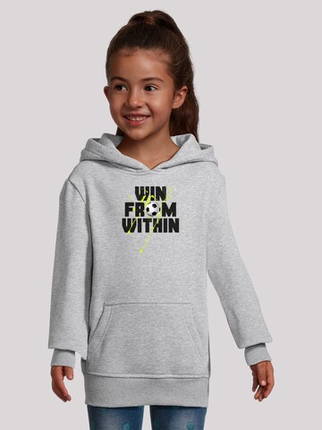 Sweat-shirt F4NT4STIC en gris : devant