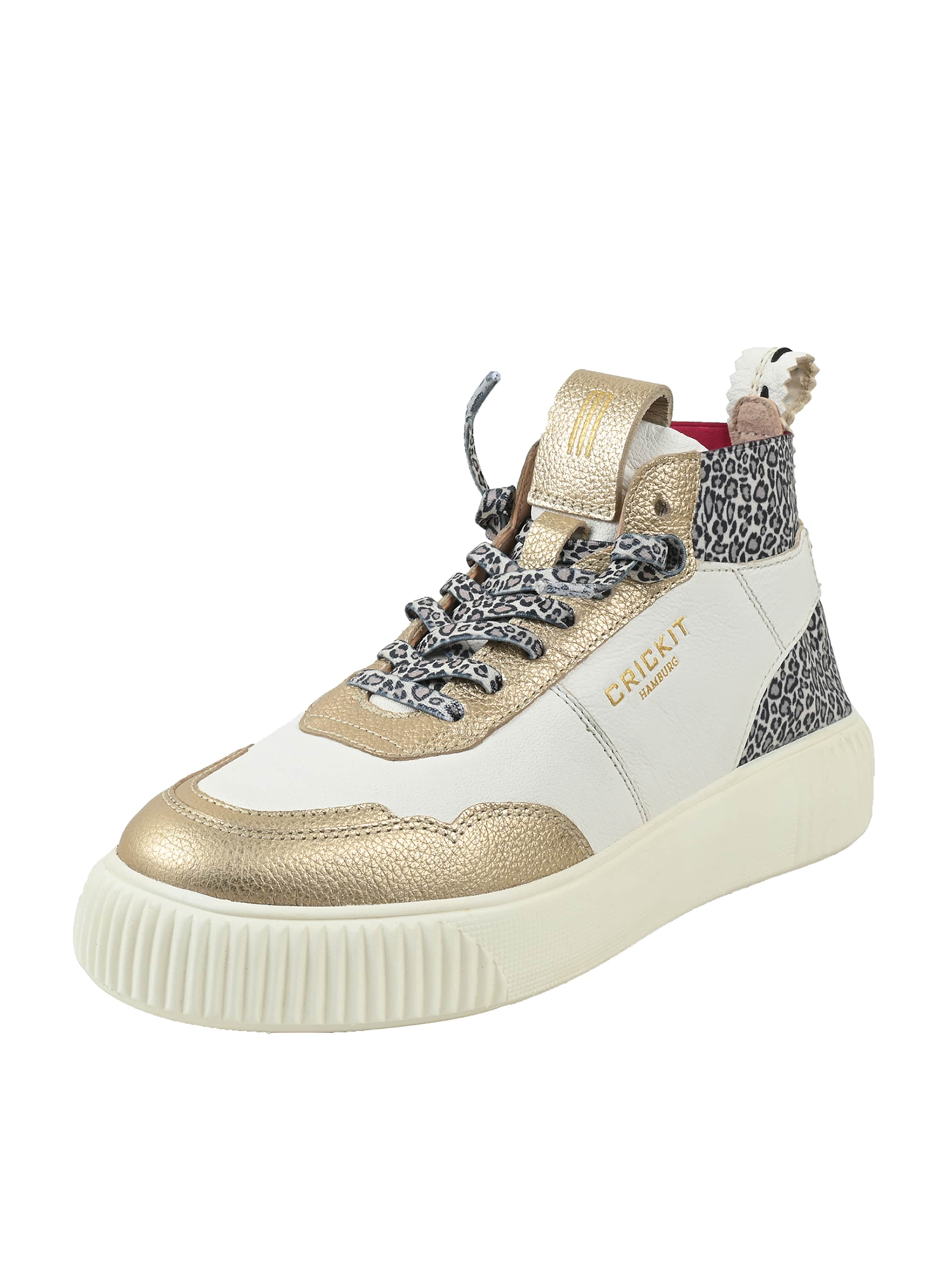 Crickit Sneakers hoog ' REBEKA ' in Wit: voorkant