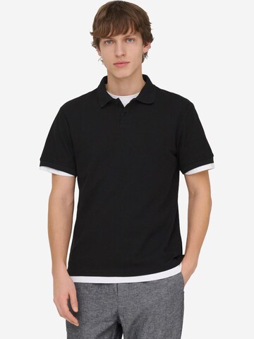 Only & Sons Shirt 'Ben' in Black