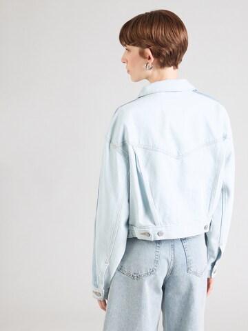 Veste mi-saison 'Shrunken 90's Stripe Trucker Jacket' LEVI'S ® en bleu