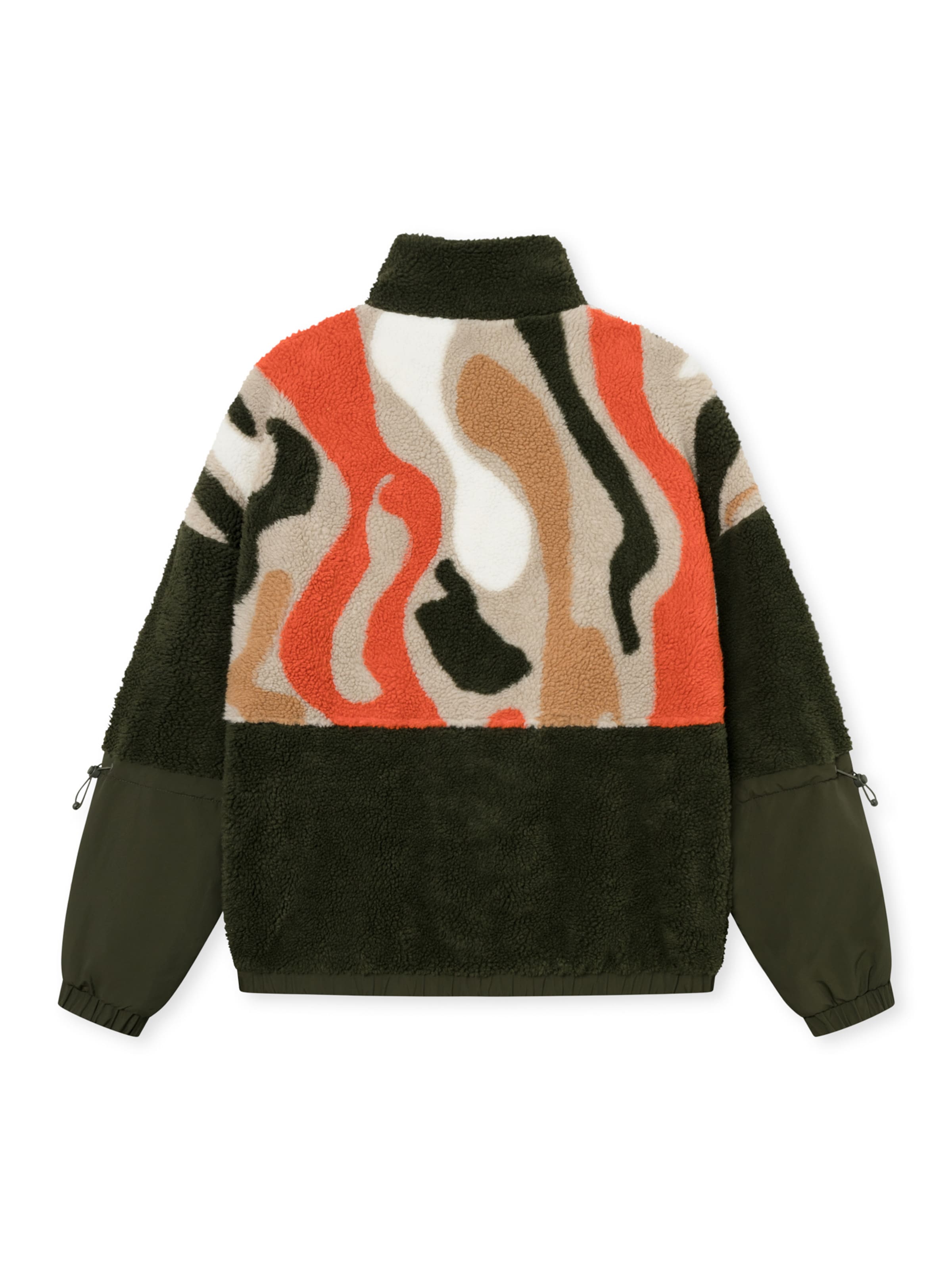 Giacca di pile 'Carson' di Johnny Urban in verde