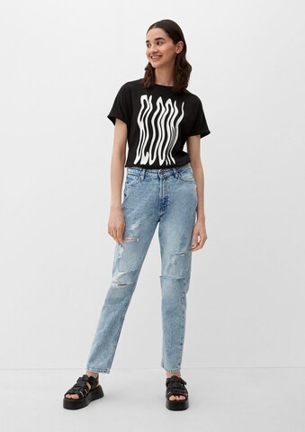QS Regular Jeans ' MEGAN ' in Blauw