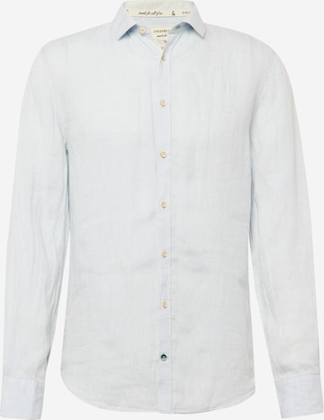 COLOURS & SONS Business Shirt in Blue: front