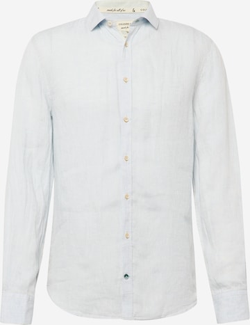 COLOURS & SONS Business shirt in Blue: front