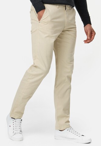 Regular Pantalon chino 'Wasling' INDICODE JEANS en beige