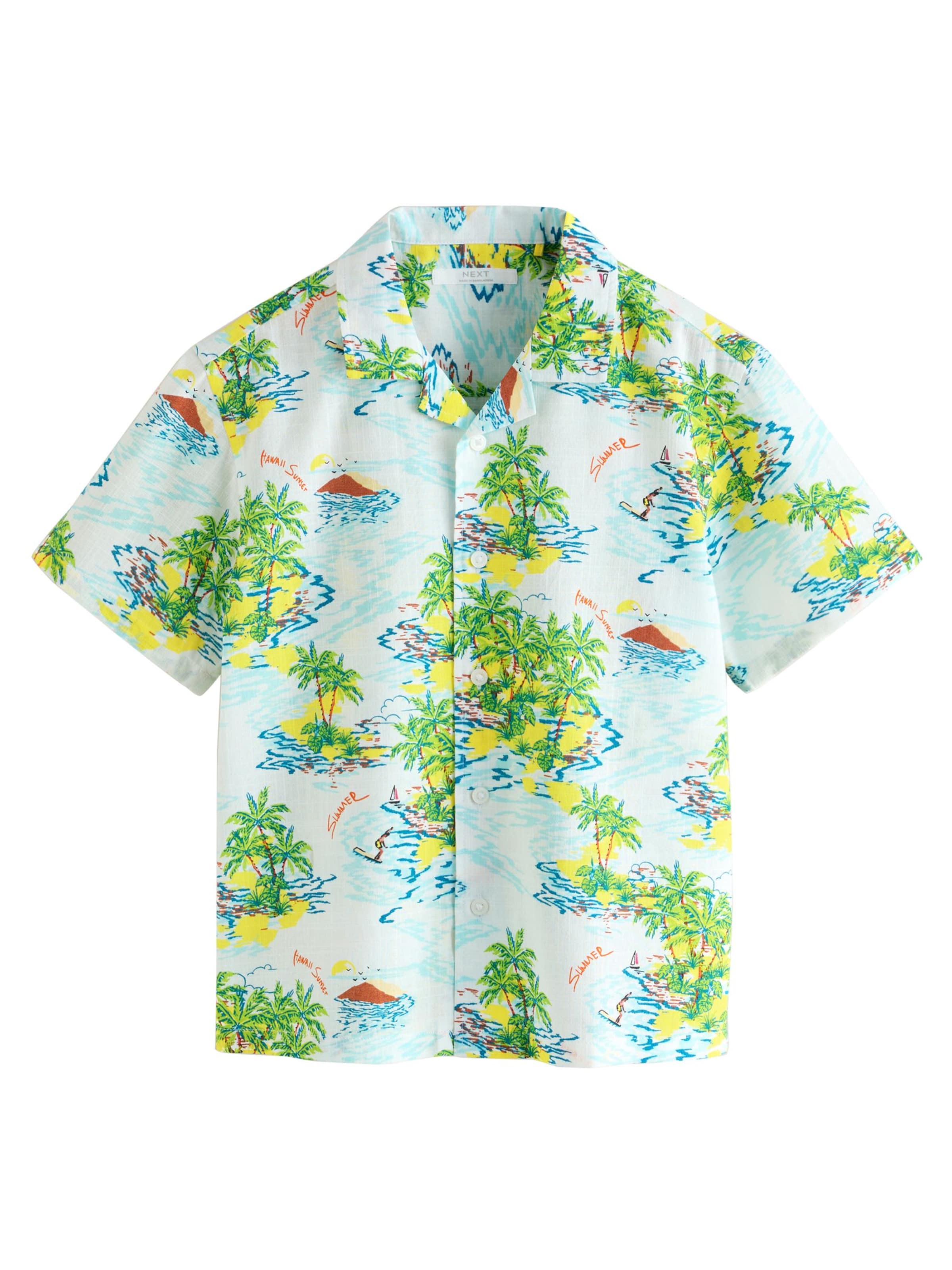 Next - Ajuste regular Camisa en Mezcla de colores: frente