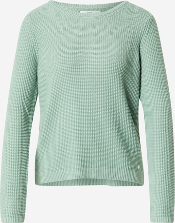 Brax feel good Sweater 'Lisa' in Green: front