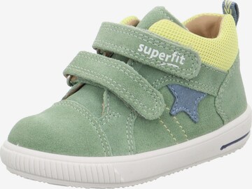 SUPERFIT First-Step Shoes 'MOPPY' in Green: front