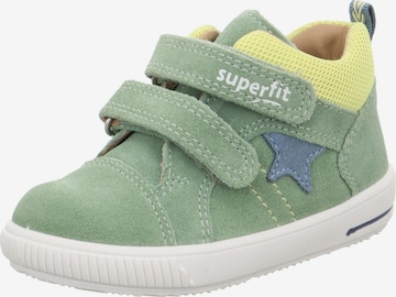 SUPERFIT First-Step Shoes 'MOPPY' in Green: front