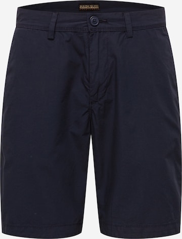 NAPAPIJRI Chino Pants 'NAKURU' in Blue: front