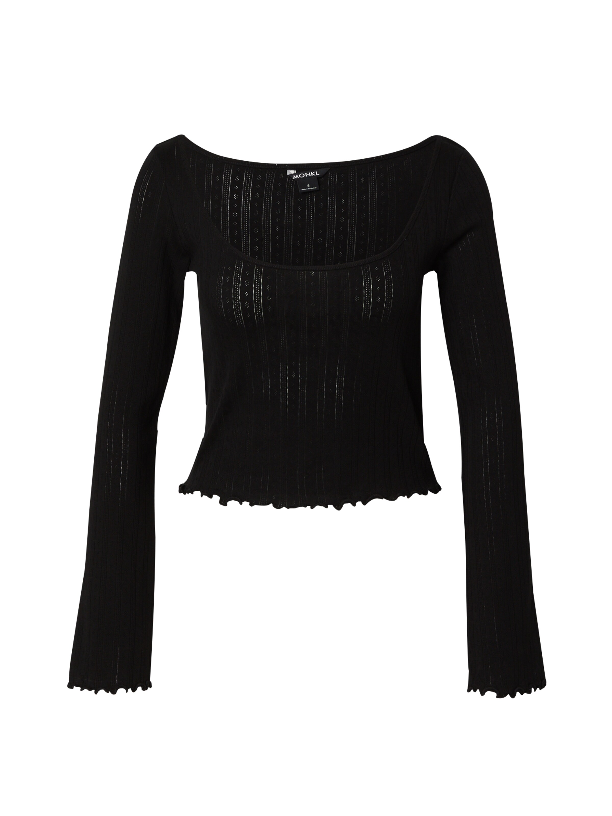 Maglietta di Monki in nero: frontale