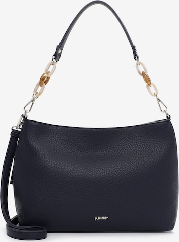 Poche ventrale 'Jeanny' Suri Frey en bleu : devant