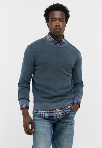 MUSTANG Pullover 'Elliot' in Blau