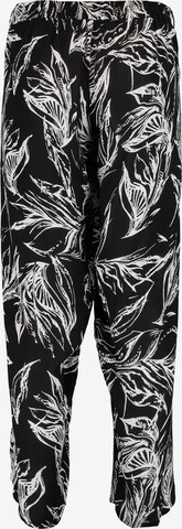 Hailys Voľný strih Plisované nohavice 'Ka44te' - Čierna