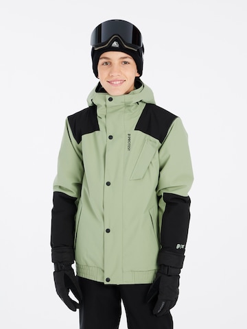 PROTEST Sportjacke 'PRTBROME JR'‌ in Grün