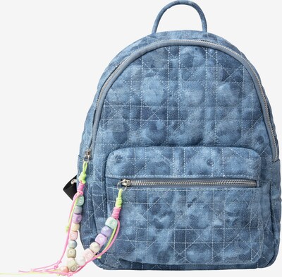 MYMO Backpack in Dusty blue / Light blue / Light green / Light pink, Item view