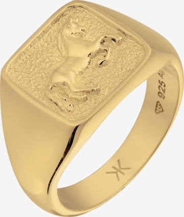 Bague 'Horse' KUZZOI en or : devant