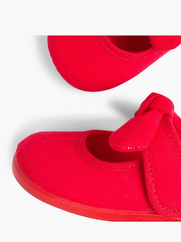 Ballerines Pisamonas en rouge