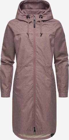 Ragwear Raincoat 'Belinka' in Purple: front