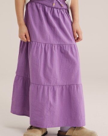 WE Fashion Szoknyák - lila