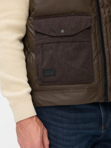 CAMEL ACTIVE Vest in Brown