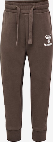 Pantalon 'APPLE' Hummel en marron : devant