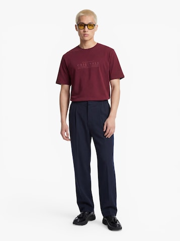 JACK & JONES - Camisa 'JORCATSKILLS' em vermelho