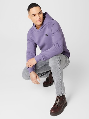 Coupe regular Sweat-shirt 'Red Box' THE NORTH FACE en violet
