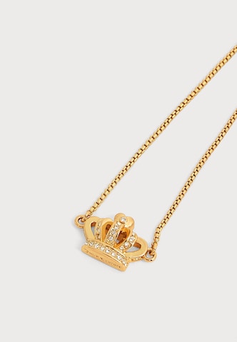 Juicy Couture Kæde 'Crystal  Crown' i guld