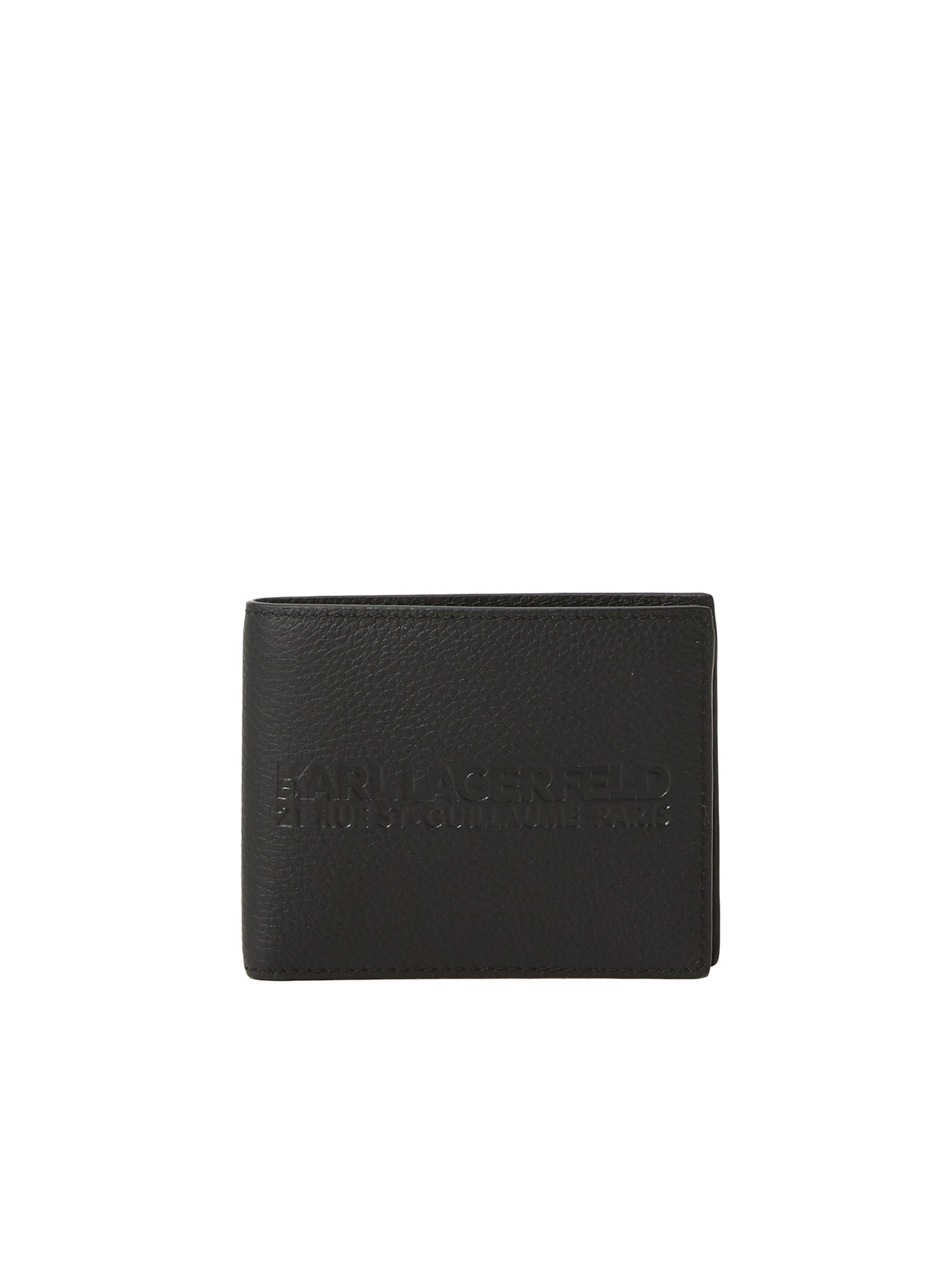 Karl Lagerfeld Πορτοφόλι σε μαύρο: μπροστά