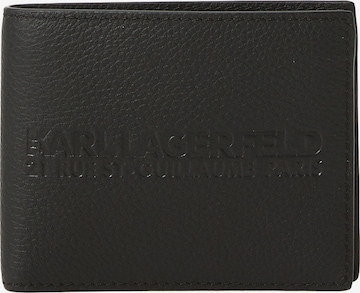 Karl Lagerfeld Kukkaro värissä musta: etupuoli