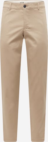 Coupe slim Pantalon chino 'Repton' SELECTED HOMME en beige : devant