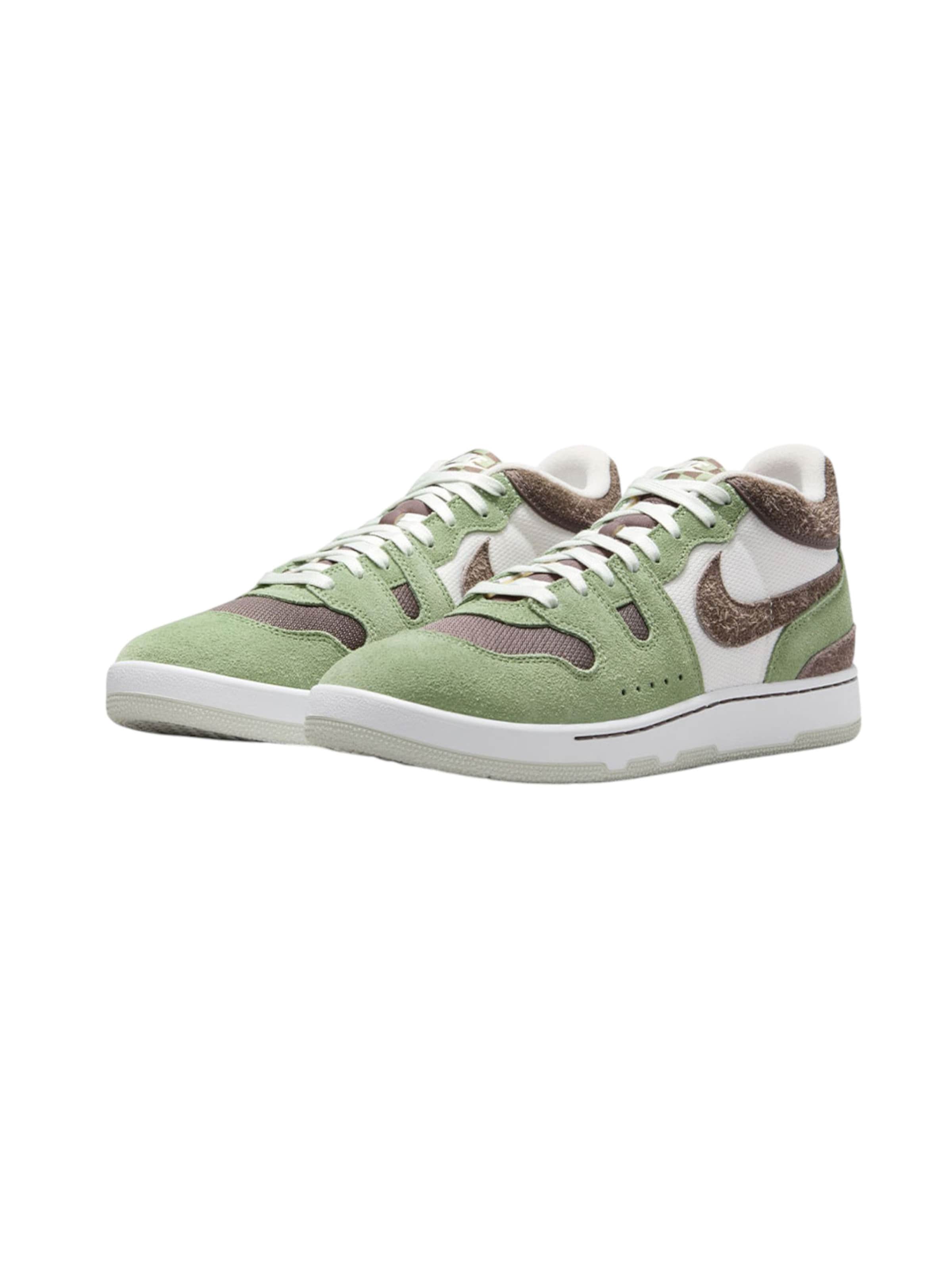 Nike Sportswear Platform trainers 'NIKE ATTACK' in Beige / Brown / Green, Item view