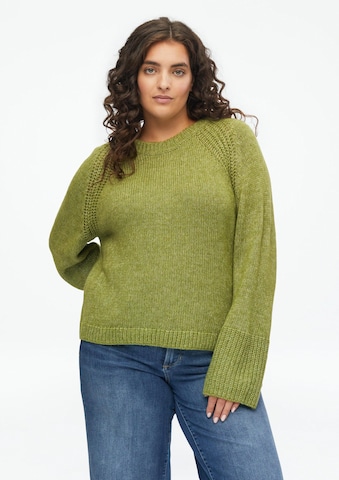 Pull-over s.Oliver CURVE en vert : devant