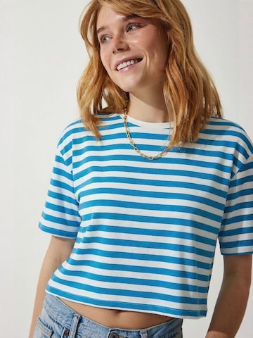 Happiness İstanbul Shirt in Blue: front
